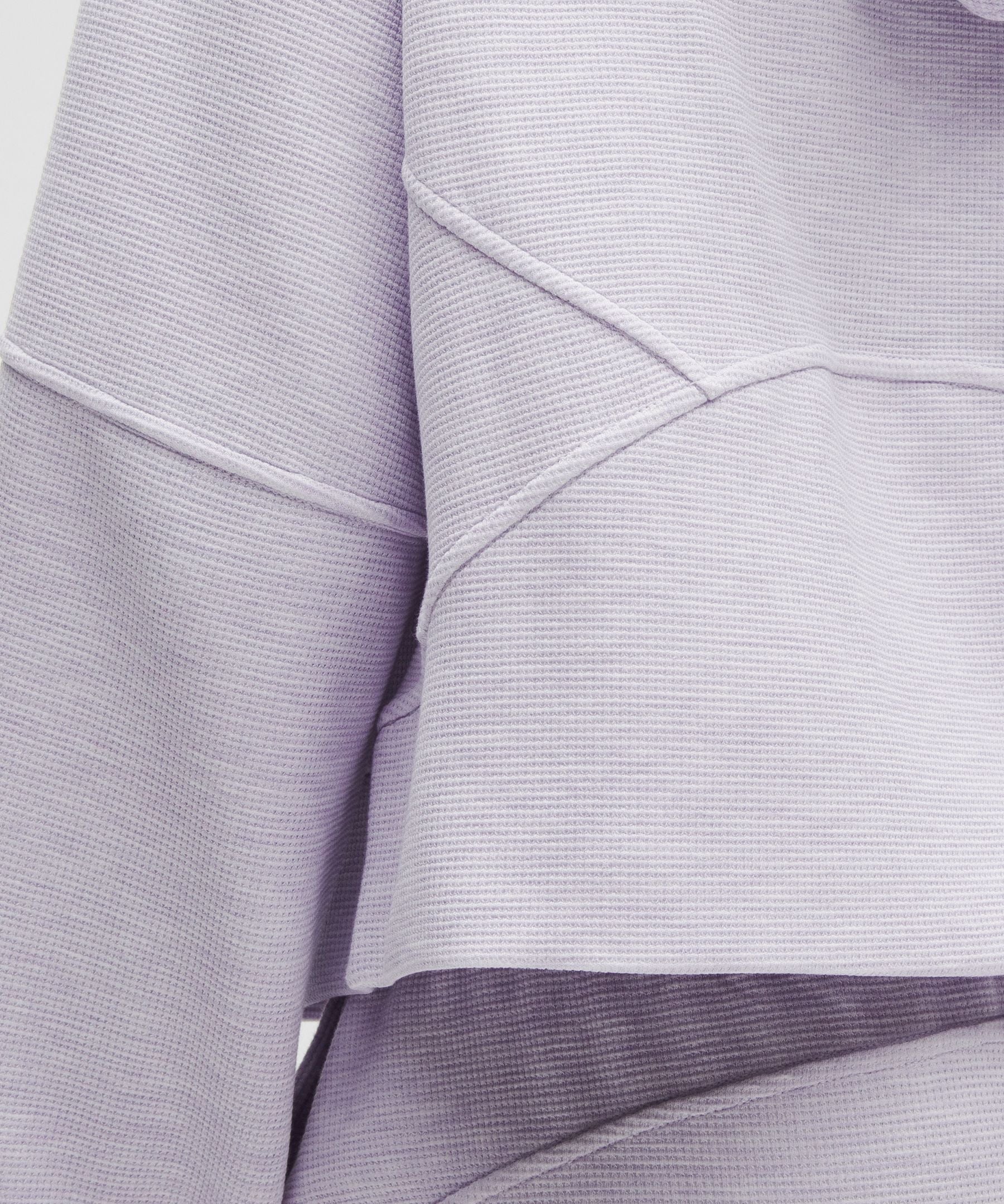 Scuba Oversized Full-Zip Hoodie *Waffle