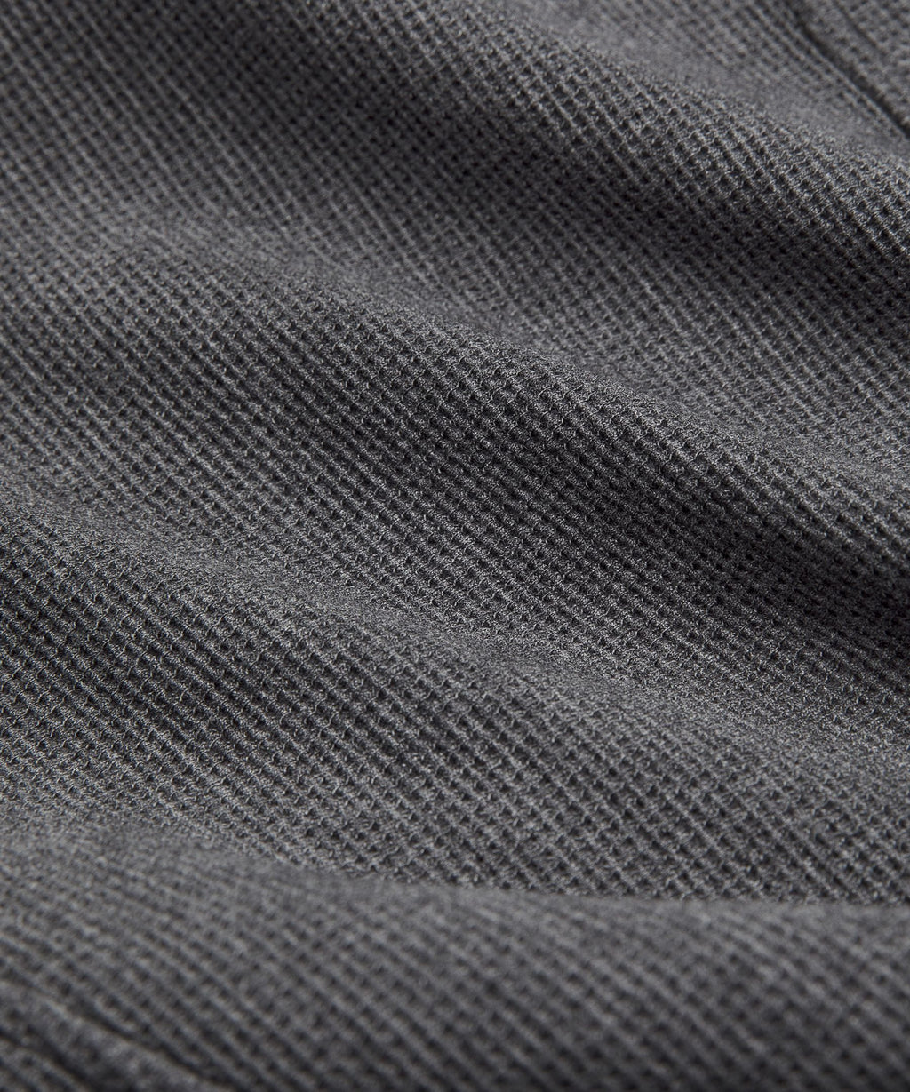 Scuba Oversized Full-Zip Hoodie *Waffle