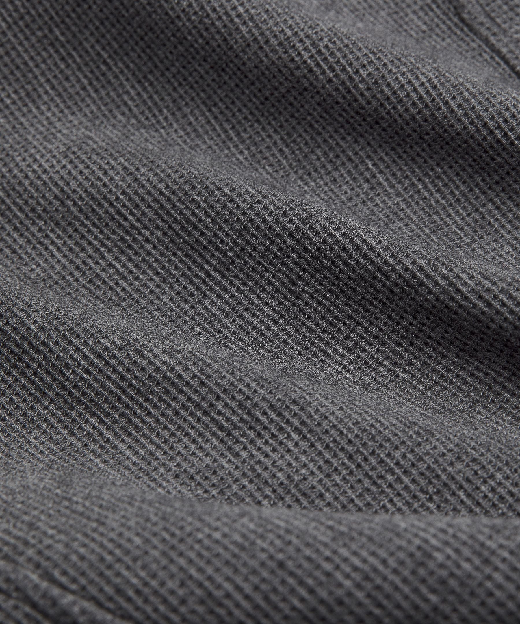 Scuba Oversized Full-Zip Hoodie *Waffle