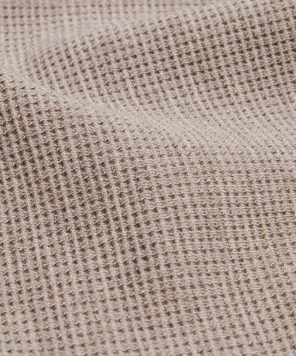 Scuba Oversized Full-Zip Hoodie *Waffle