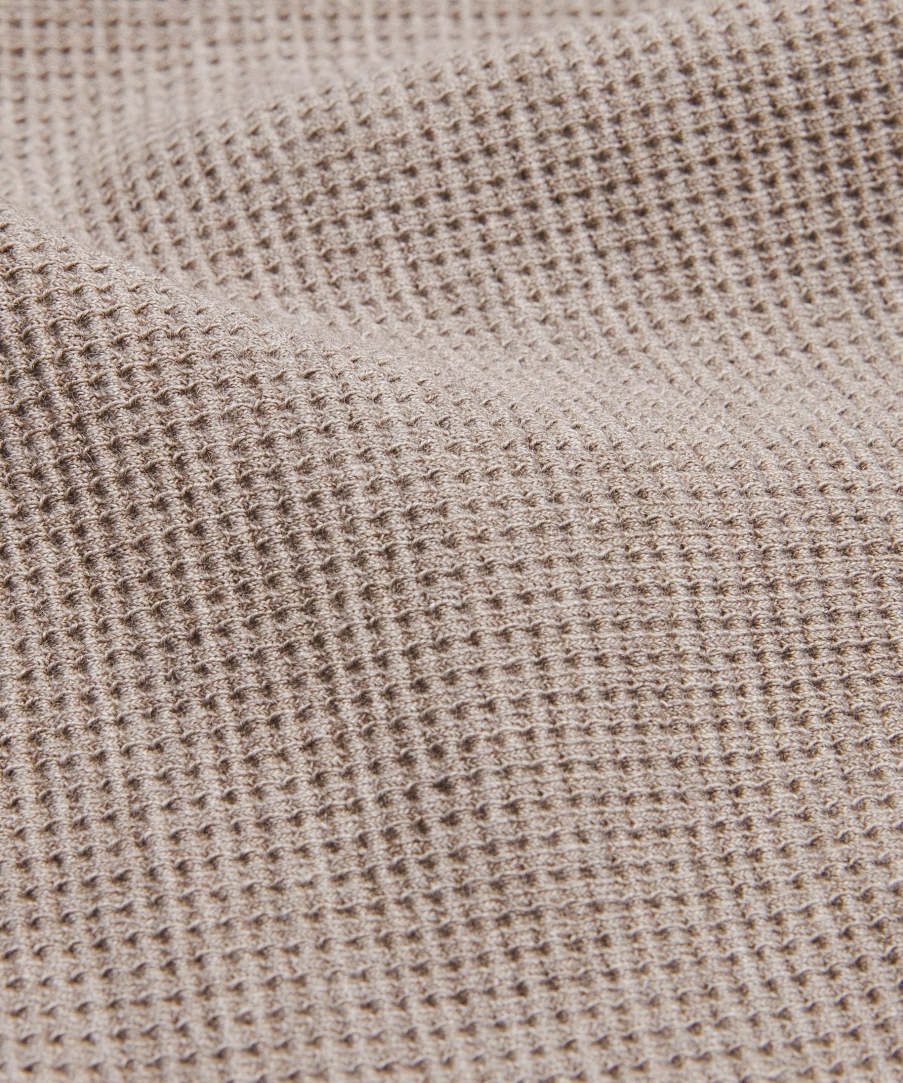 Scuba Oversized Full-Zip Hoodie *Waffle