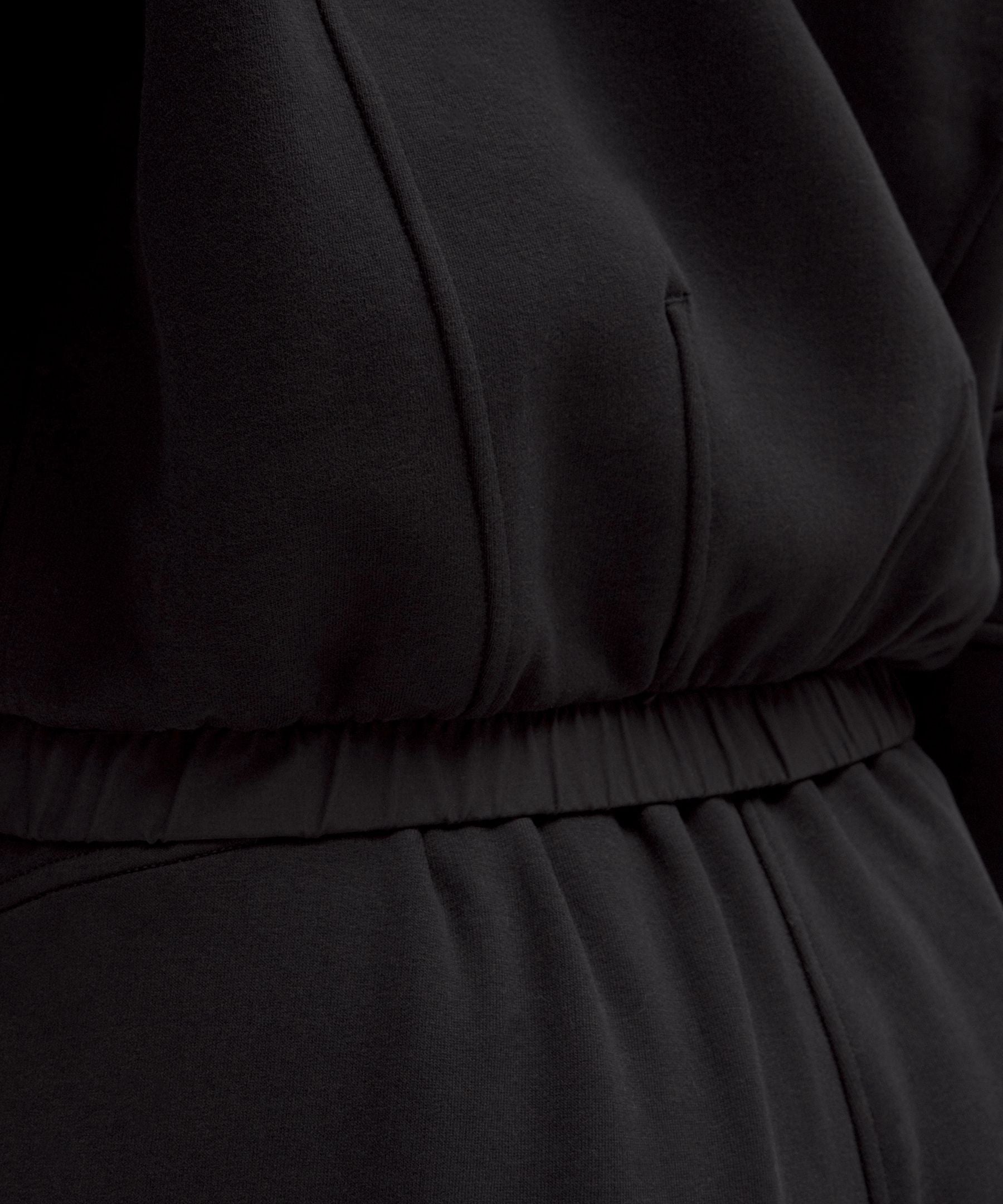 Loungeful Relaxed-Fit Full-Zip Cropped Hoodie