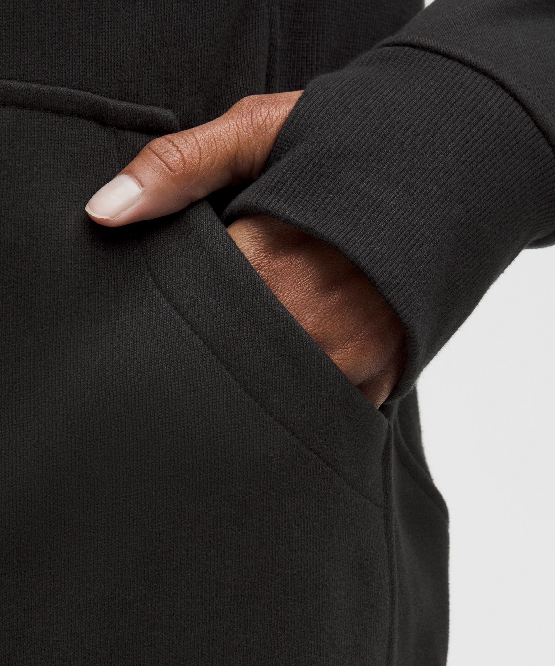 Scuba Oversized Half-Zip Hoodie *Long