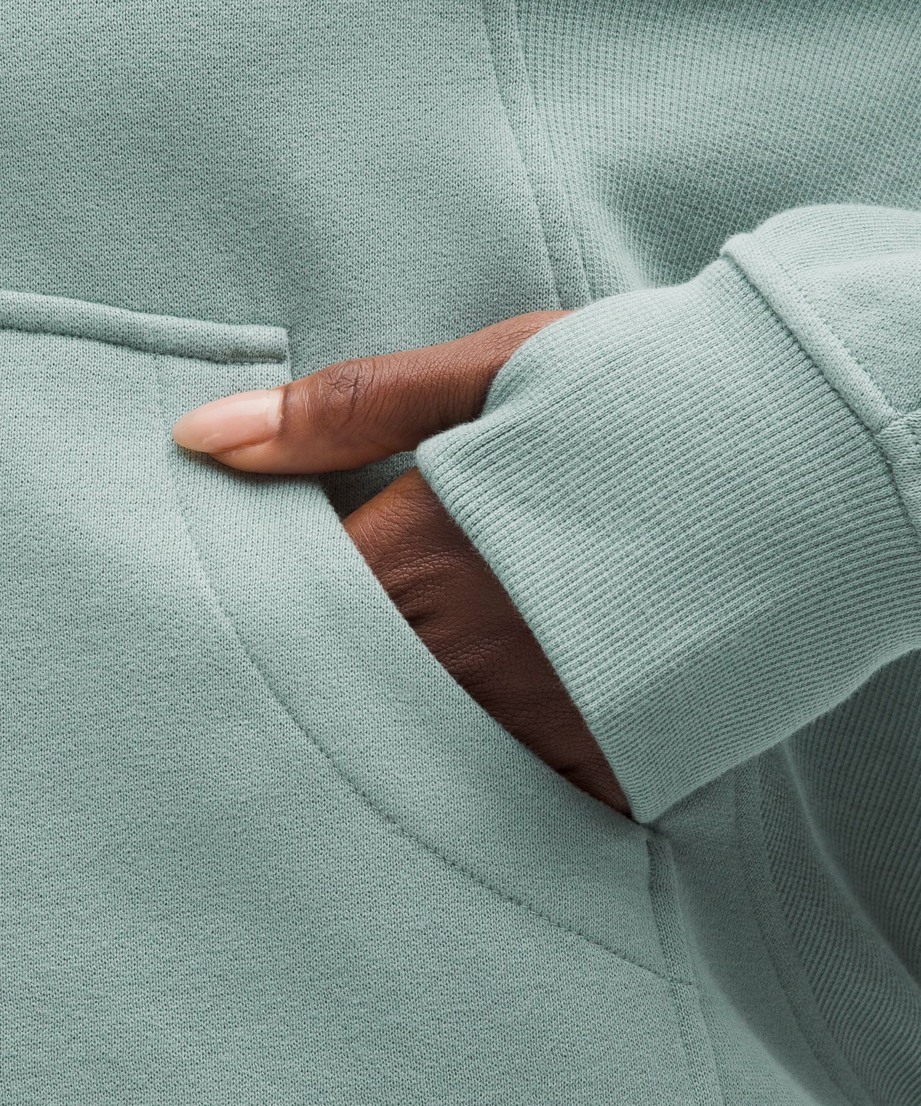 Scuba Oversized Half-Zip Hoodie *Long