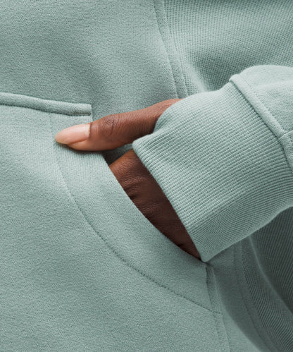 Scuba Oversized Half-Zip Hoodie *Long