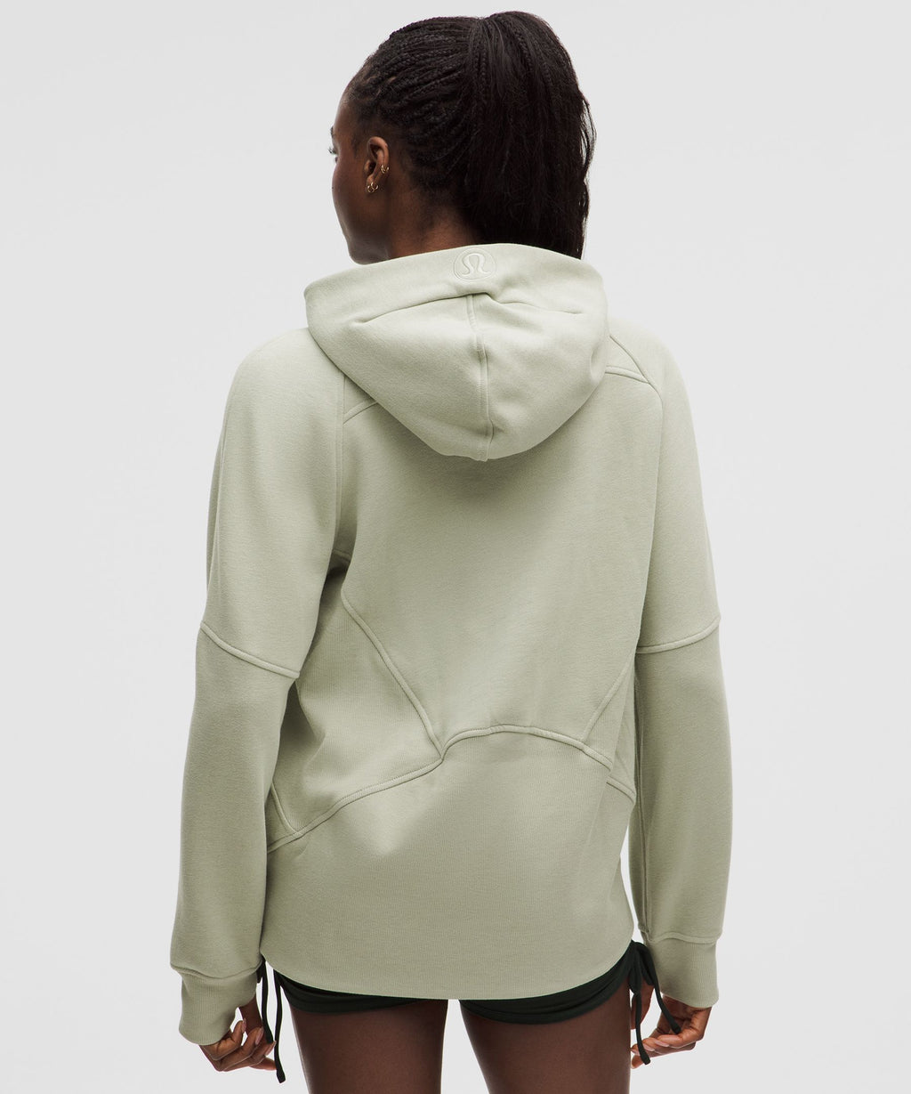 Scuba Oversized Half-Zip Hoodie *Long