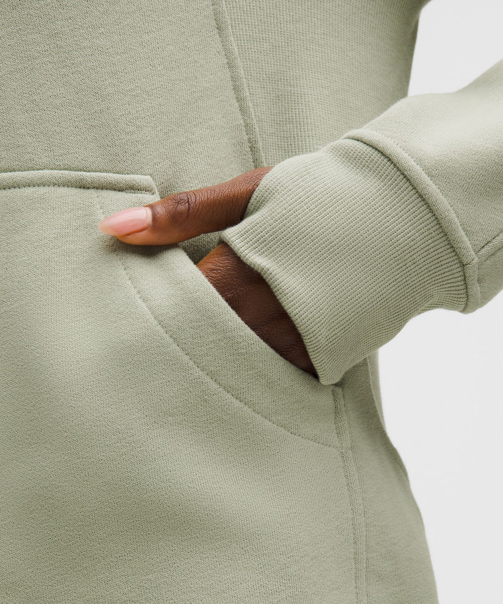 Scuba Oversized Half-Zip Hoodie *Long