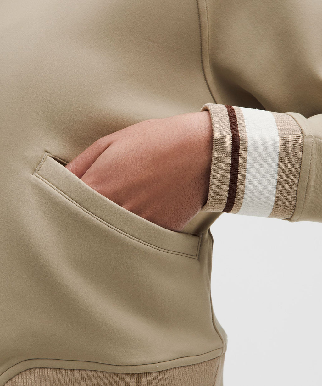 Snap-Front Collegiate Jacket