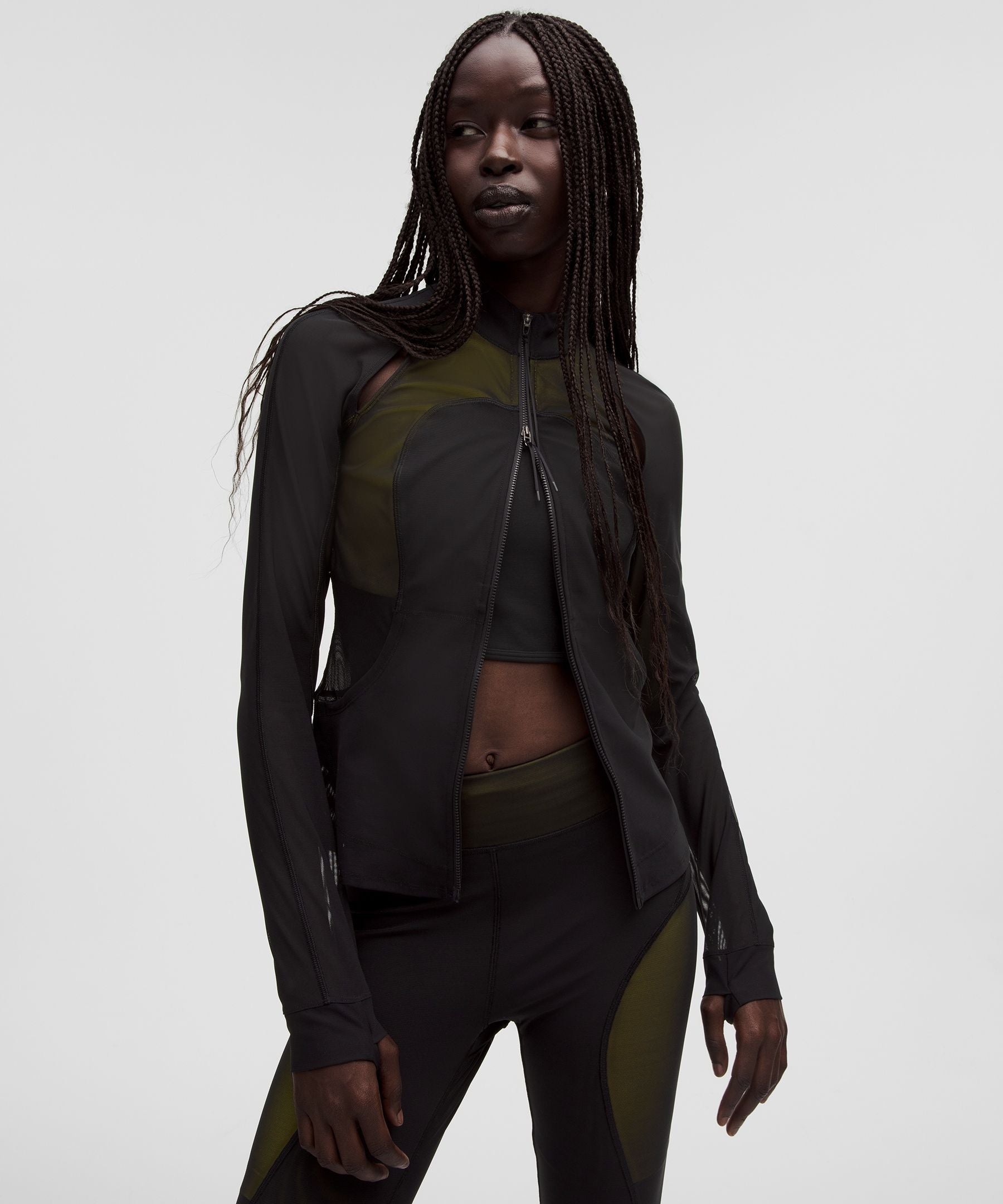 Define Mesh Full Zip *SLNSH Collection