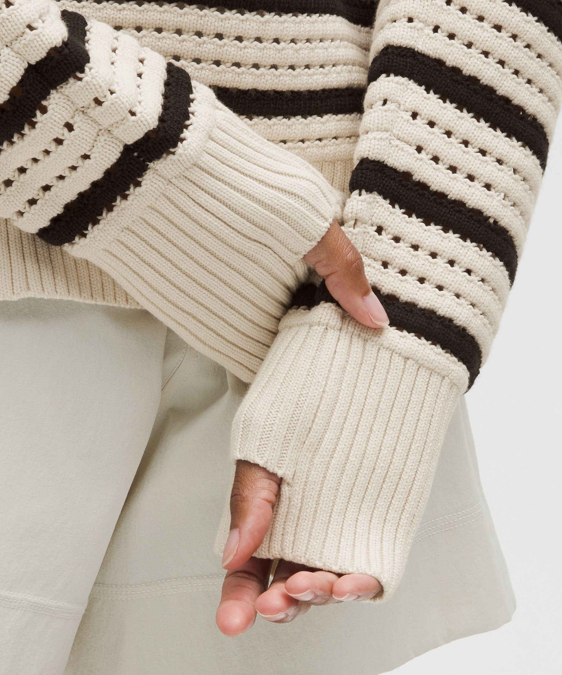 Cotton Crochet Pullover