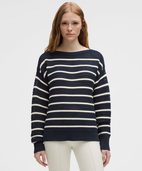 Cotton Crochet Pullover