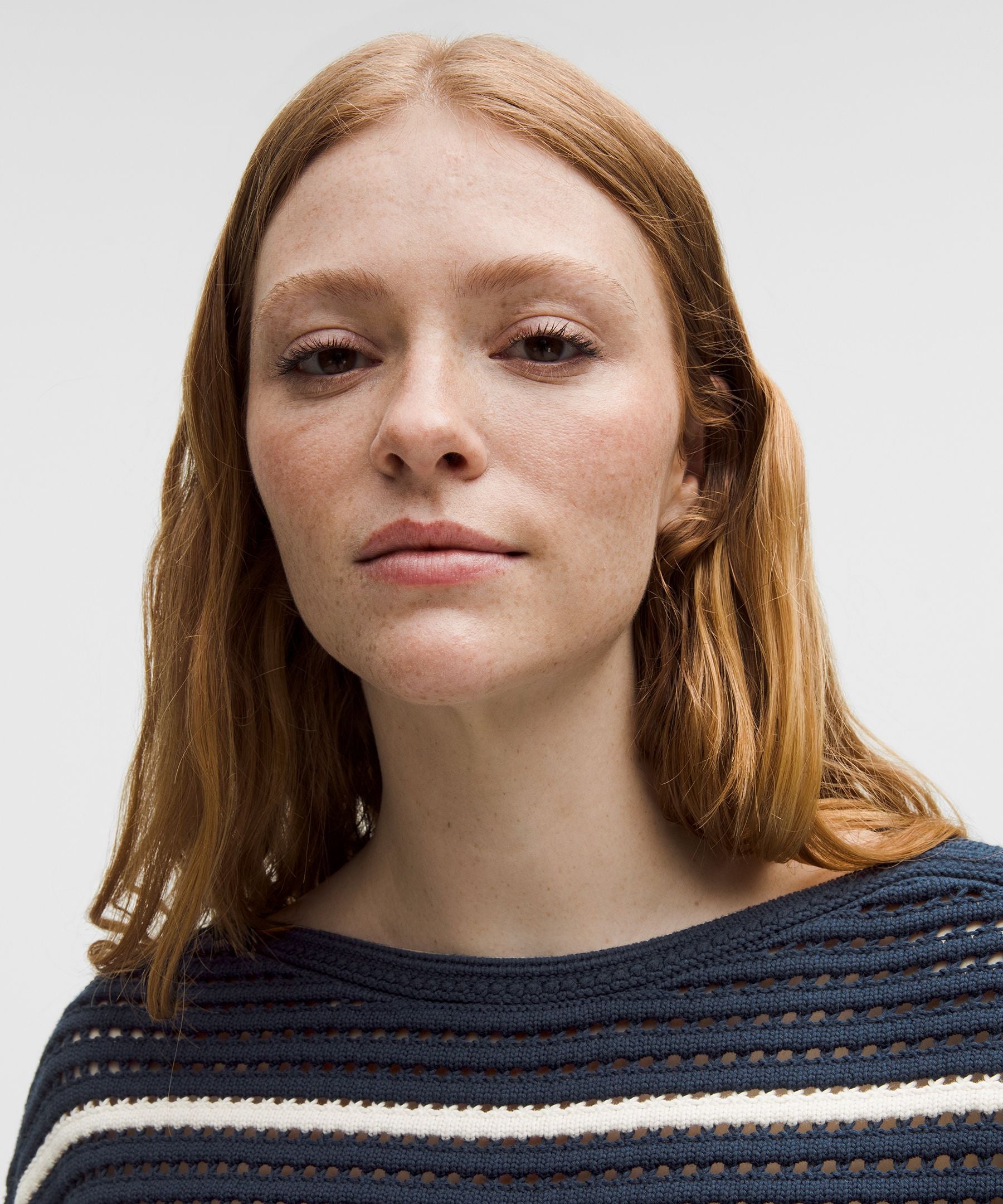 Cotton Crochet Pullover