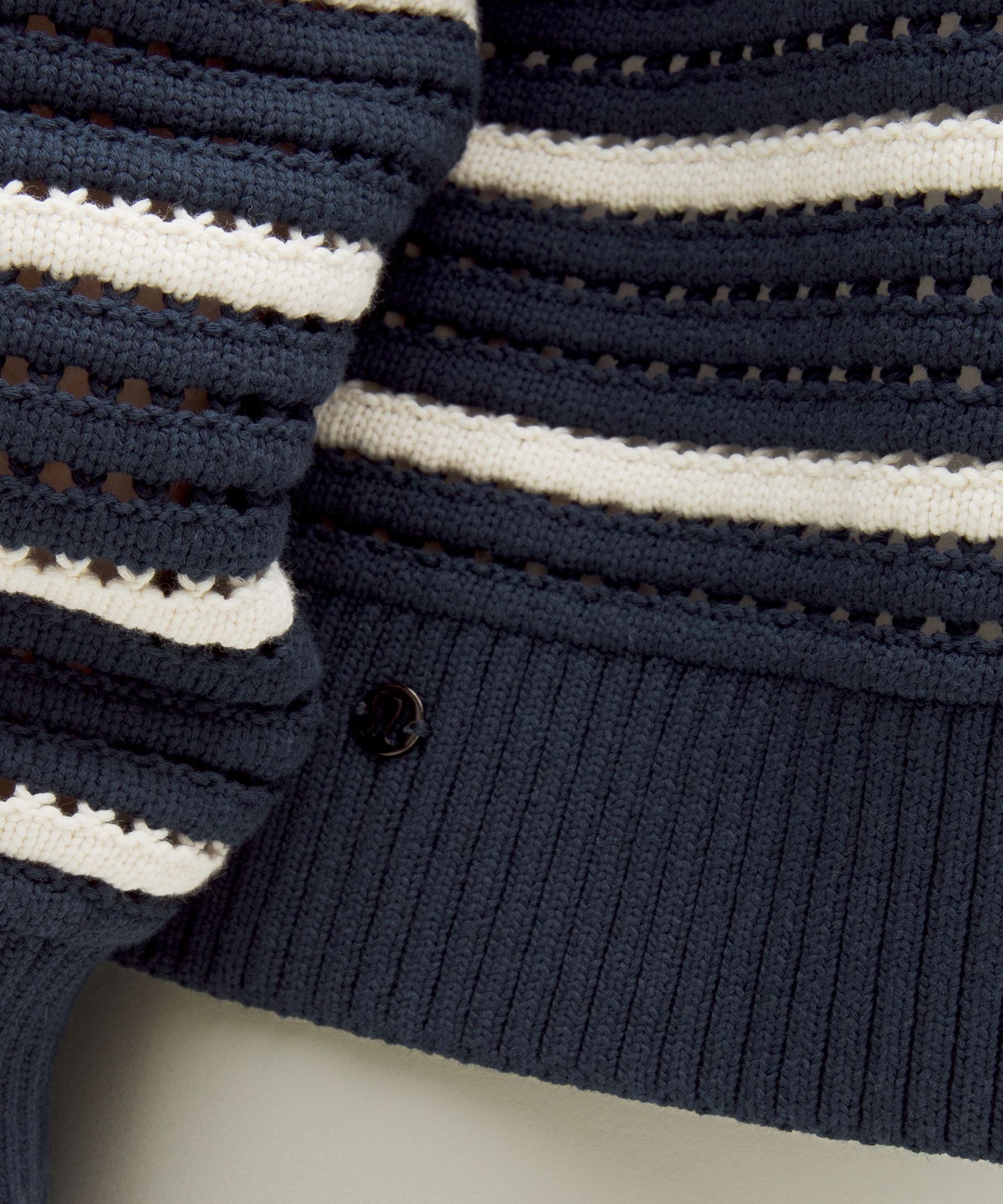 Cotton Crochet Pullover