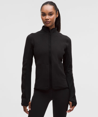 Tumbled Fleece Running Jacket