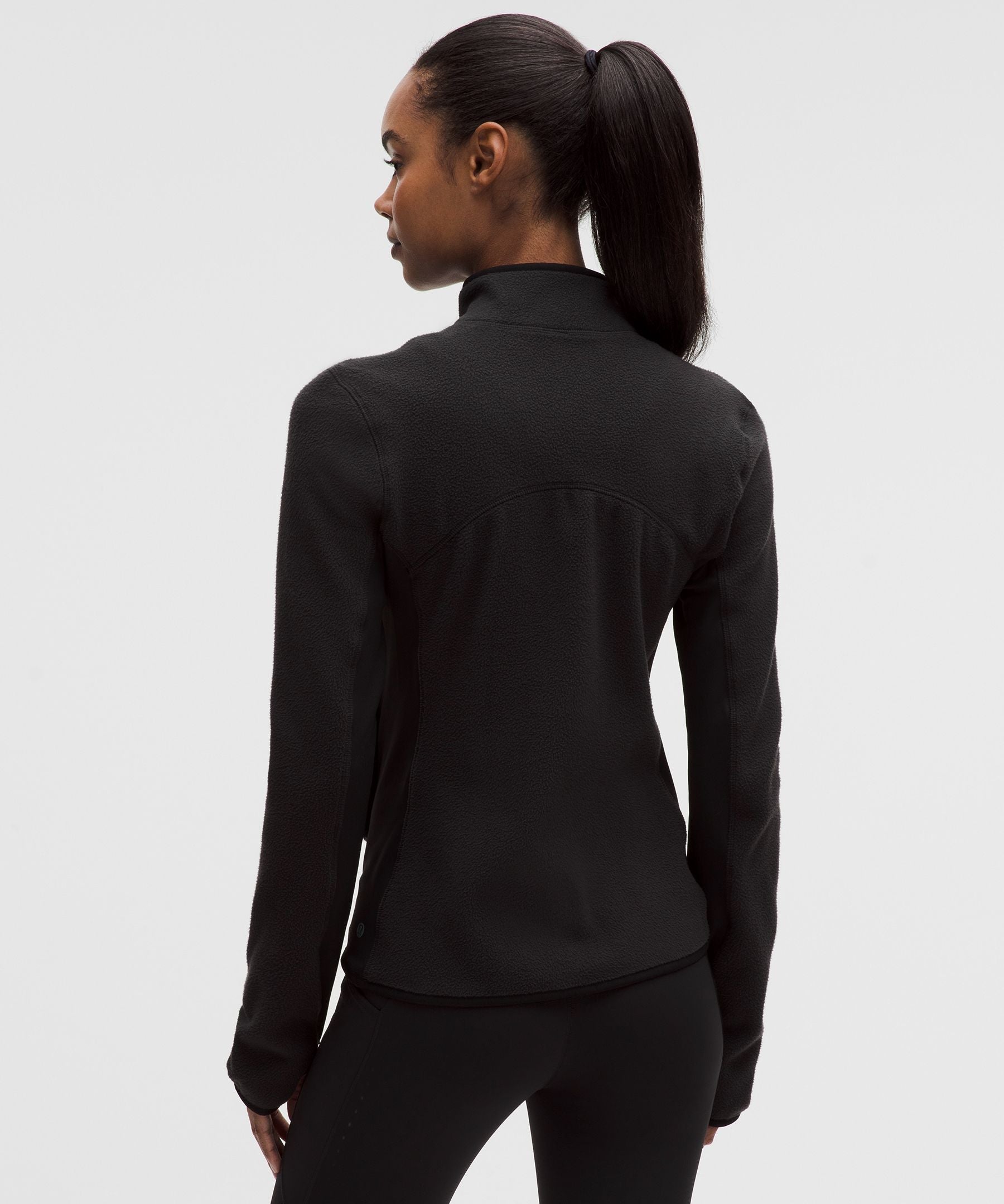 Tumbled Fleece Running Jacket