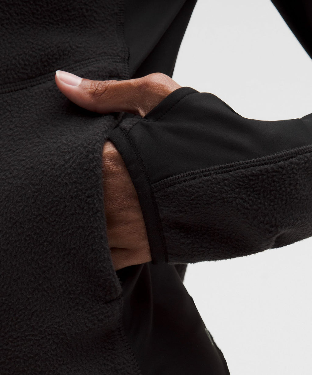 Tumbled Fleece Running Jacket