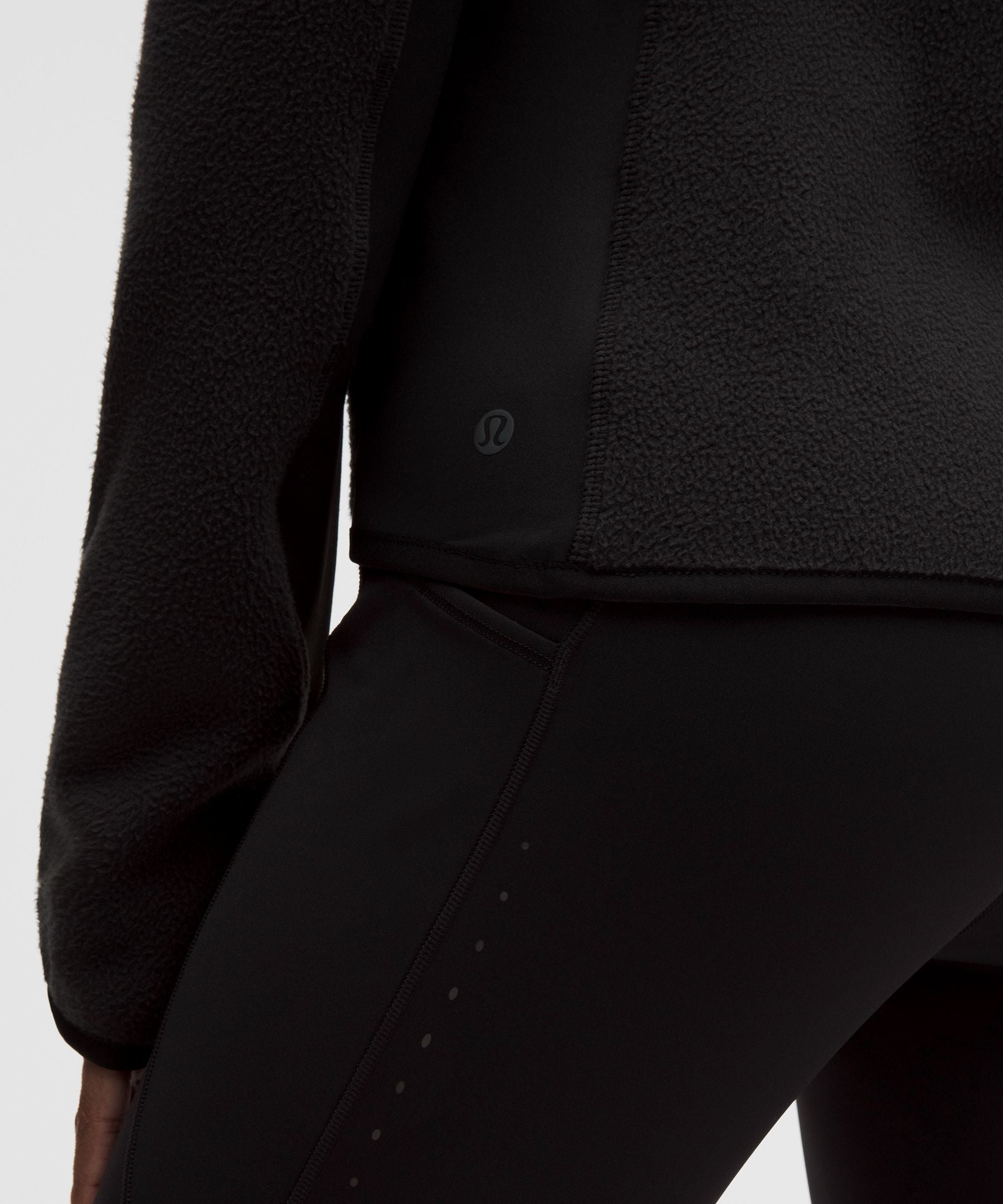 Tumbled Fleece Running Jacket