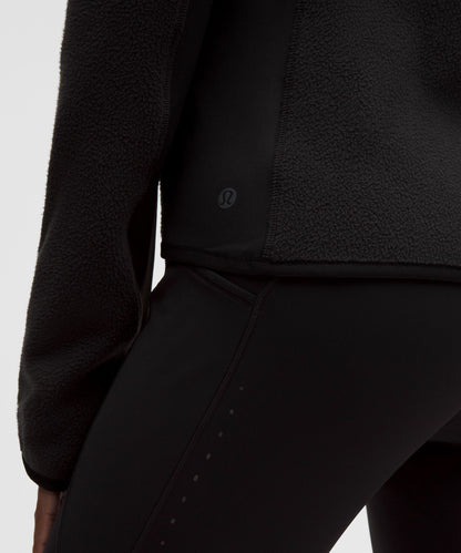 Tumbled Fleece Running Jacket