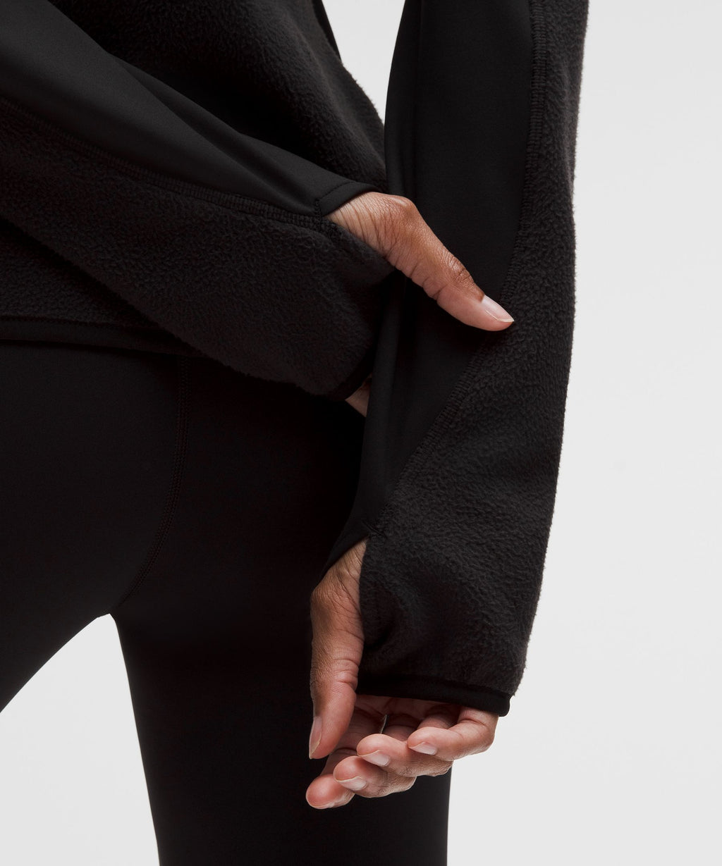 Tumbled Fleece Running Jacket