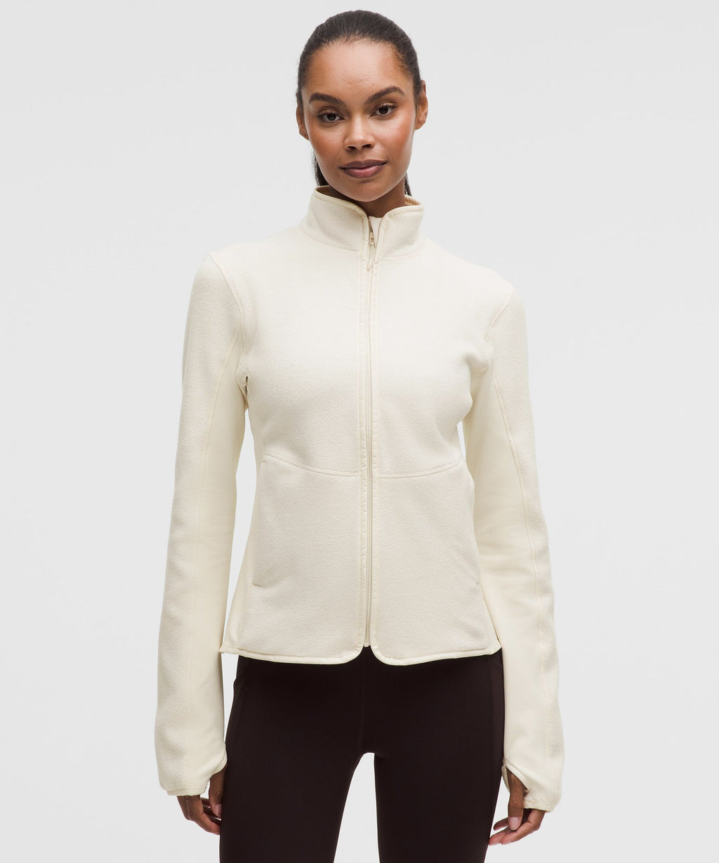 Tumbled Fleece Running Jacket