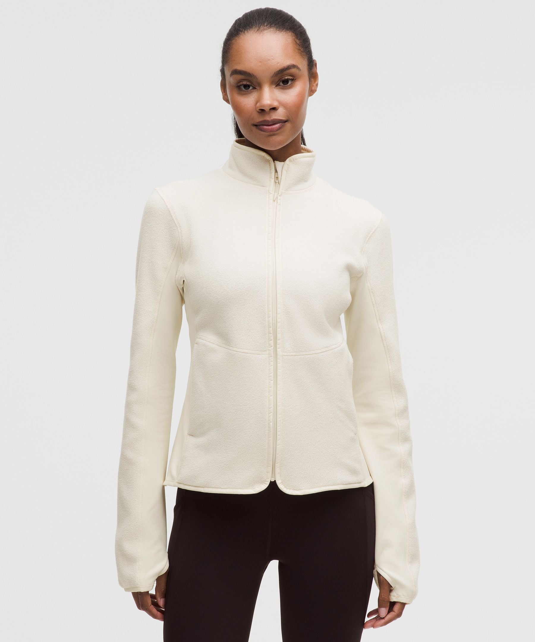 Tumbled Fleece Running Jacket