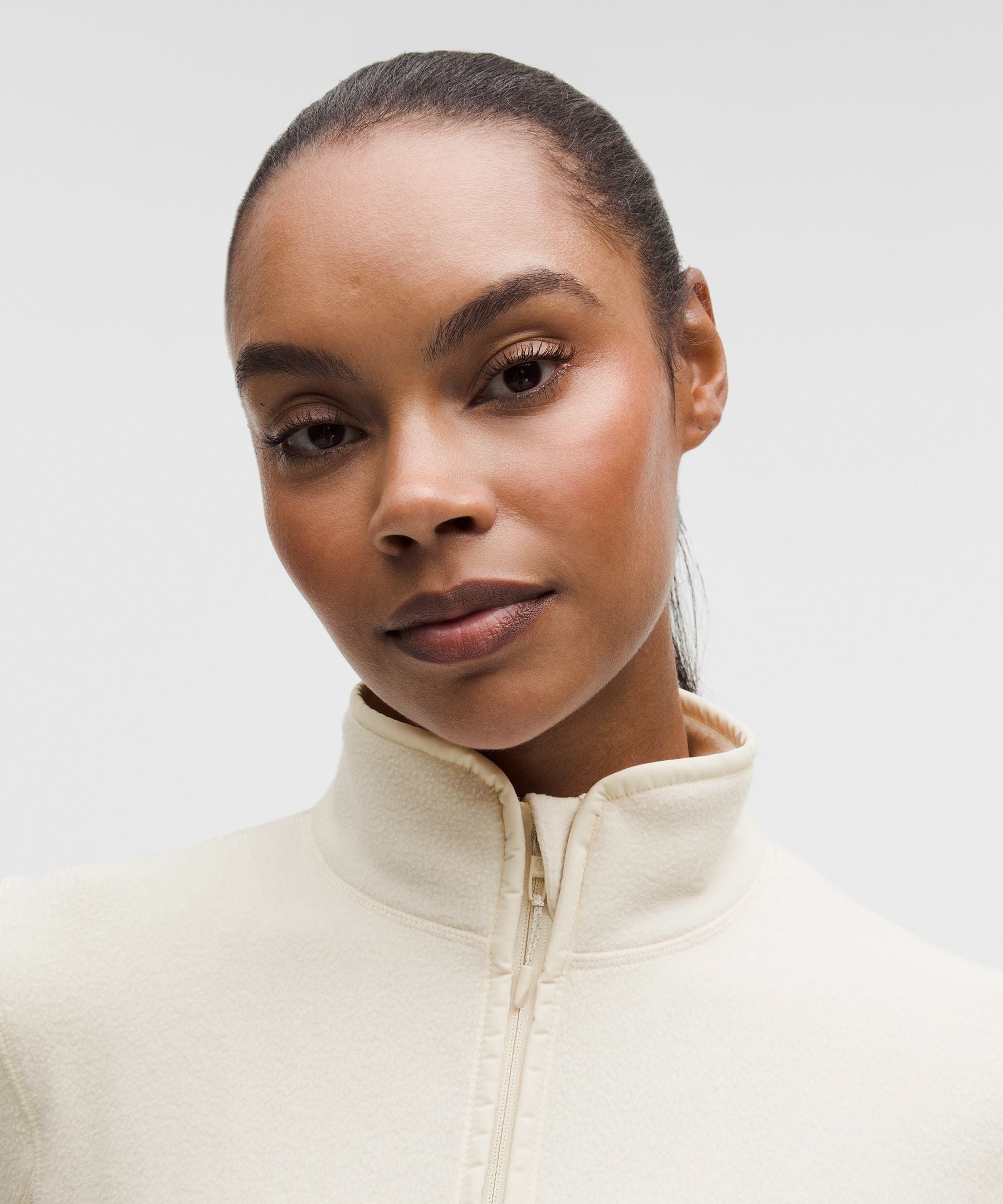 Tumbled Fleece Running Jacket