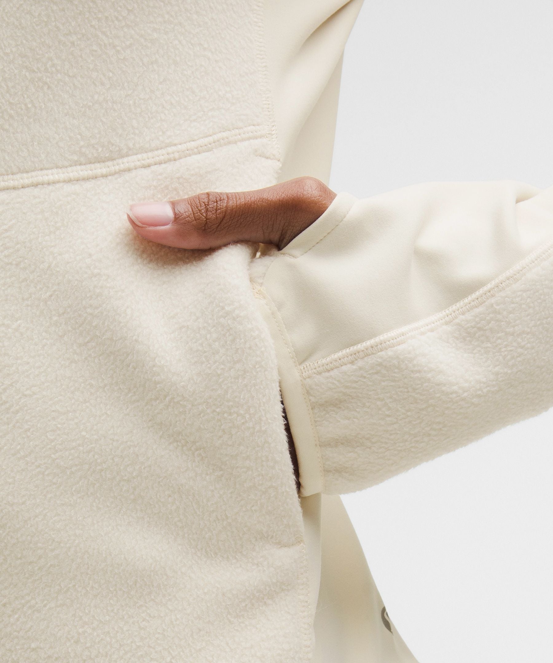 Tumbled Fleece Running Jacket