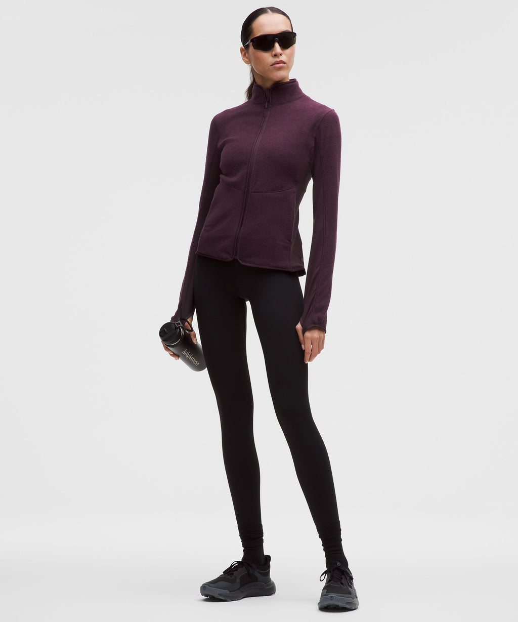 Tumbled Fleece Running Jacket