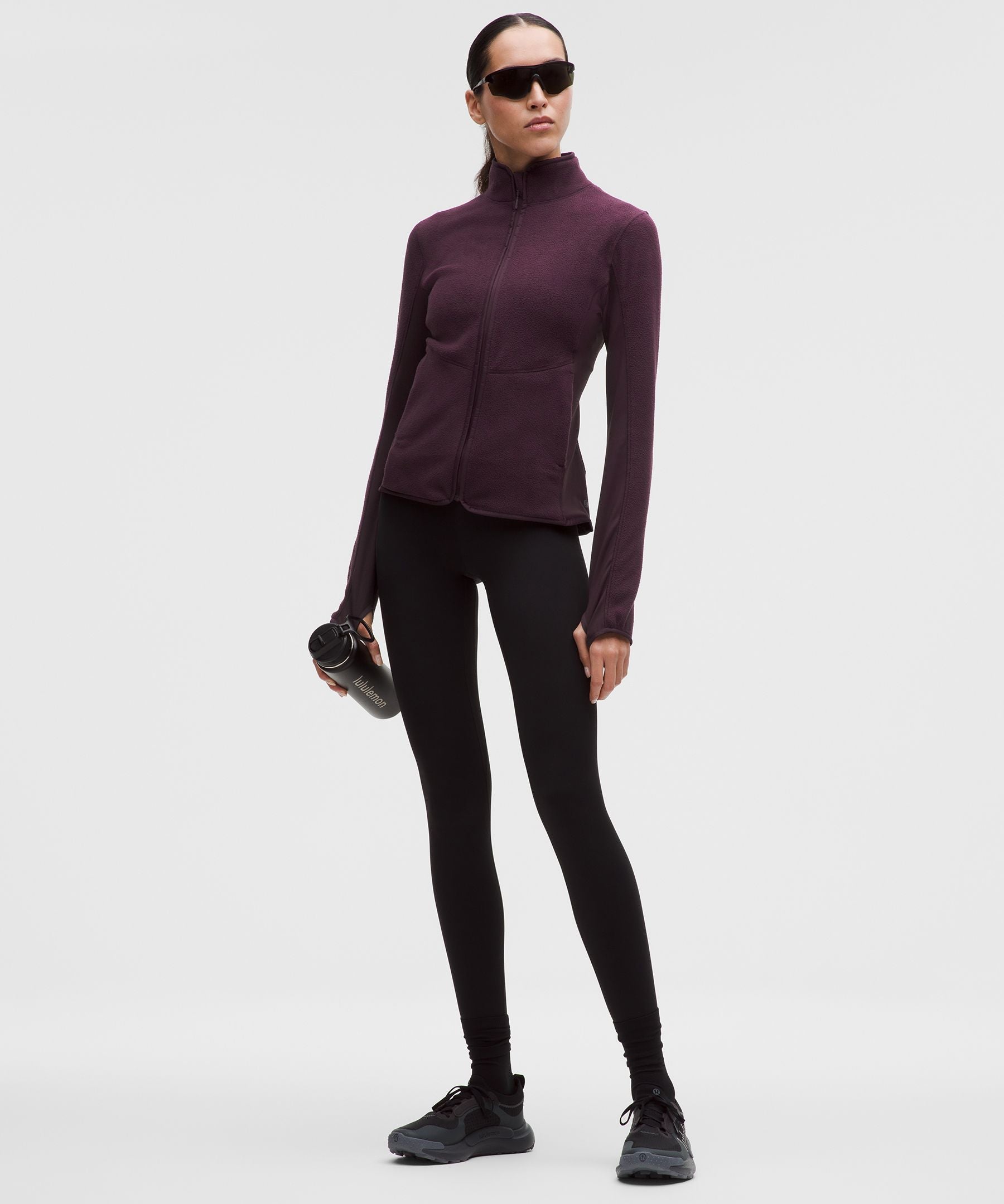 Tumbled Fleece Running Jacket