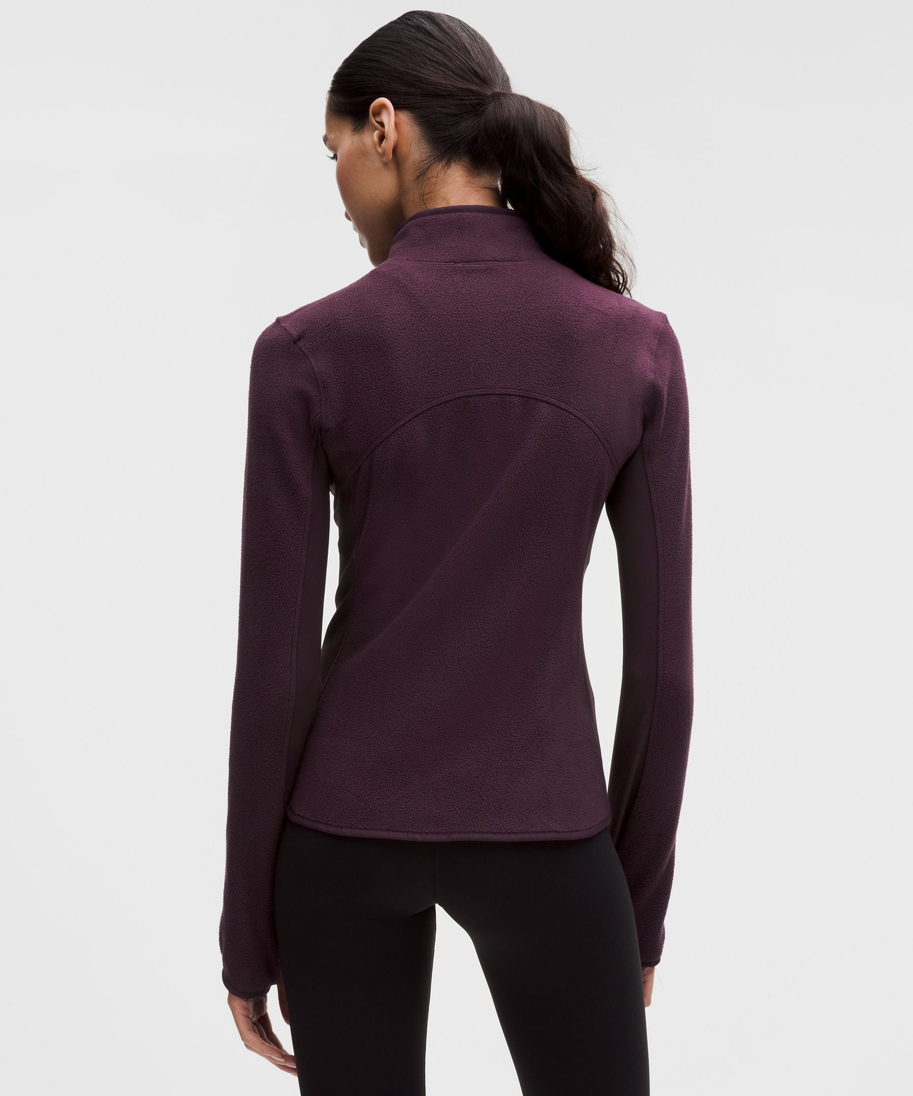 Tumbled Fleece Running Jacket