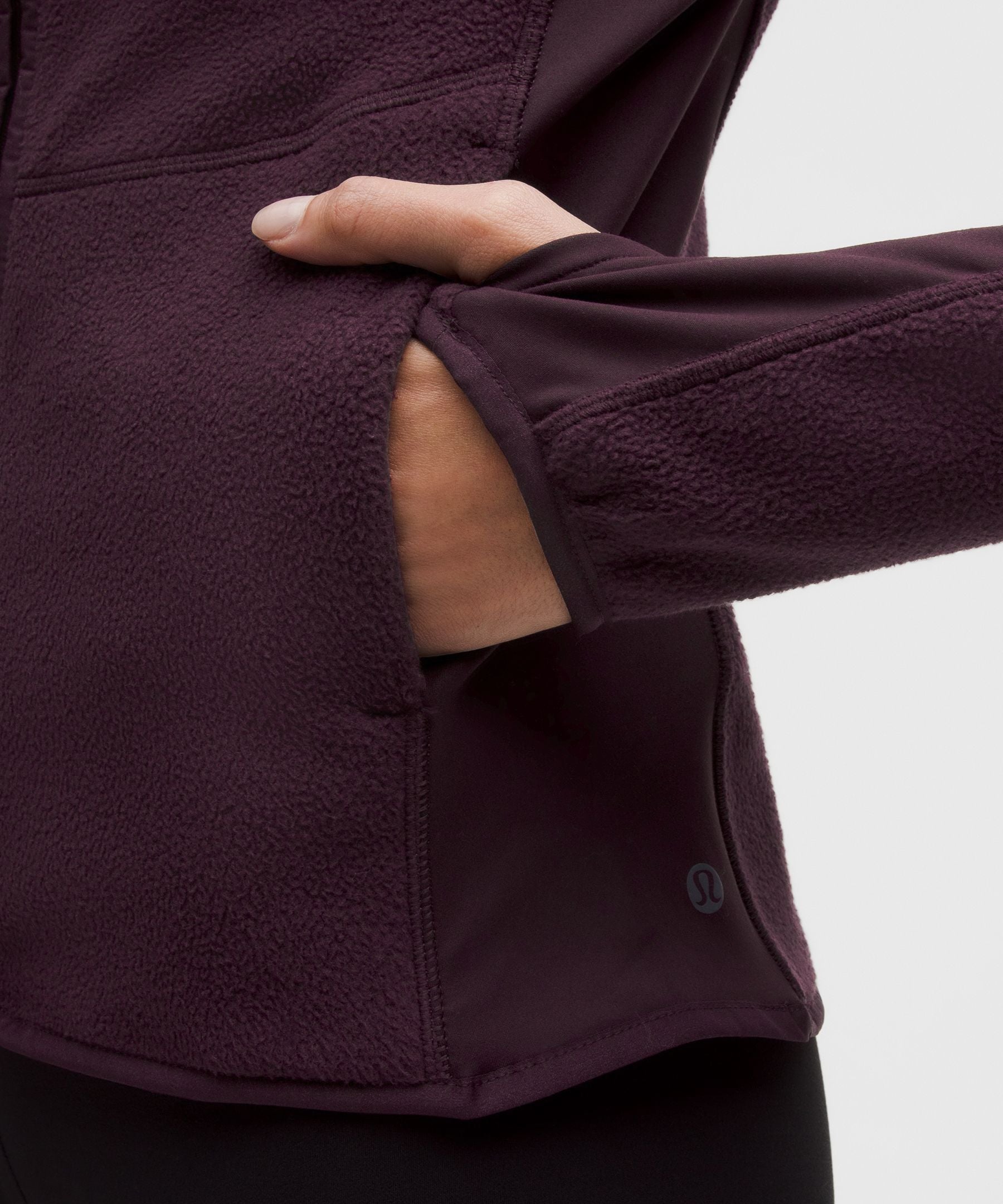 Tumbled Fleece Running Jacket