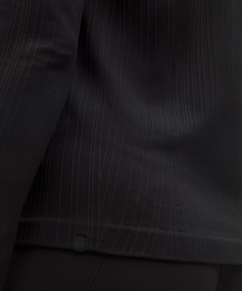 Rest Less Variegated Ribbed Pullover