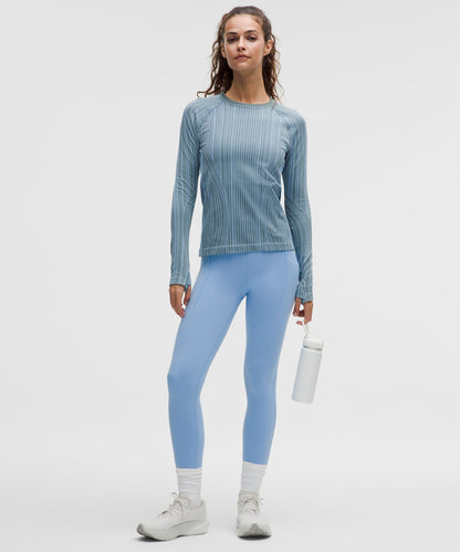 Rest Less Variegated Ribbed Pullover