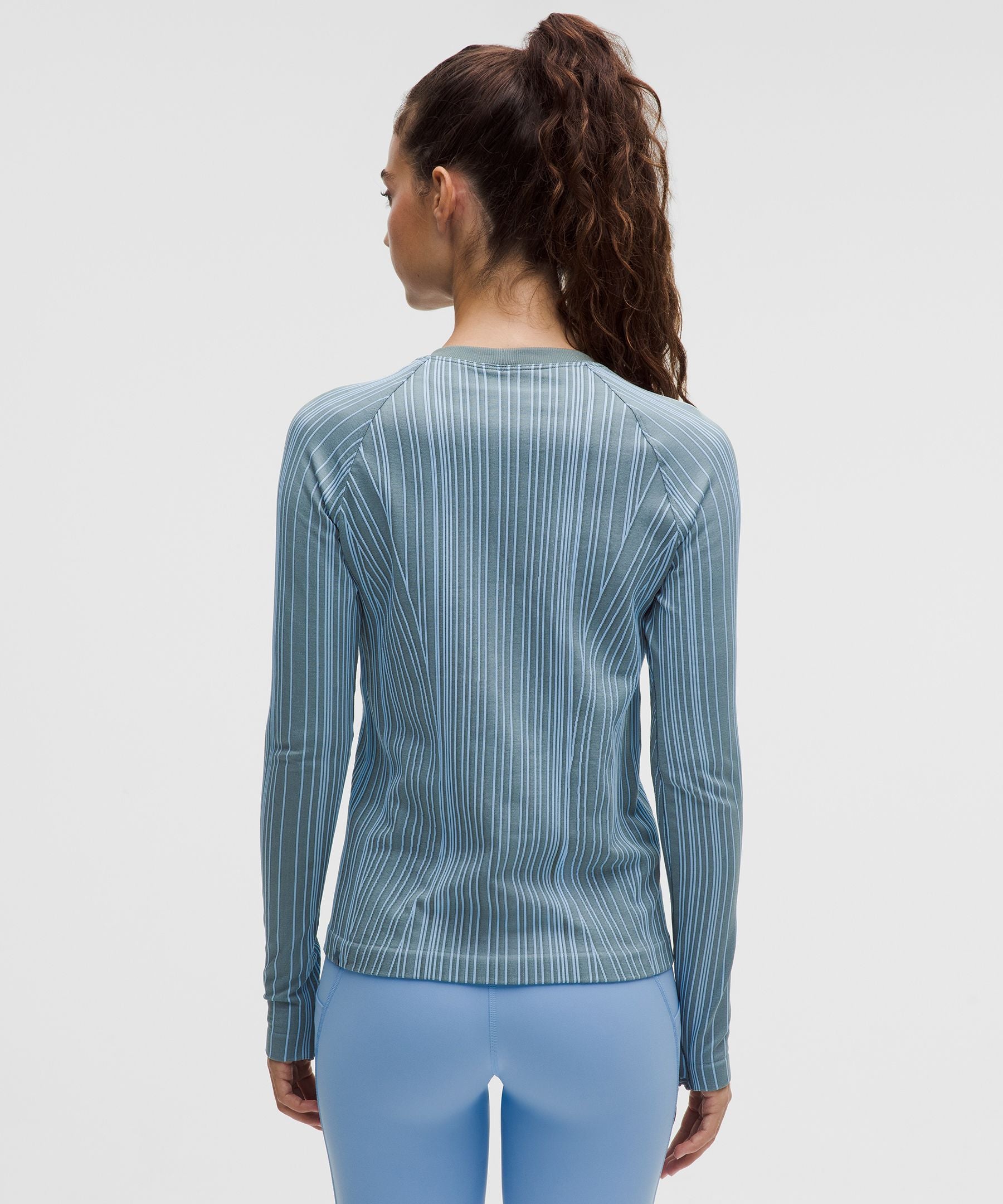Rest Less Variegated Ribbed Pullover