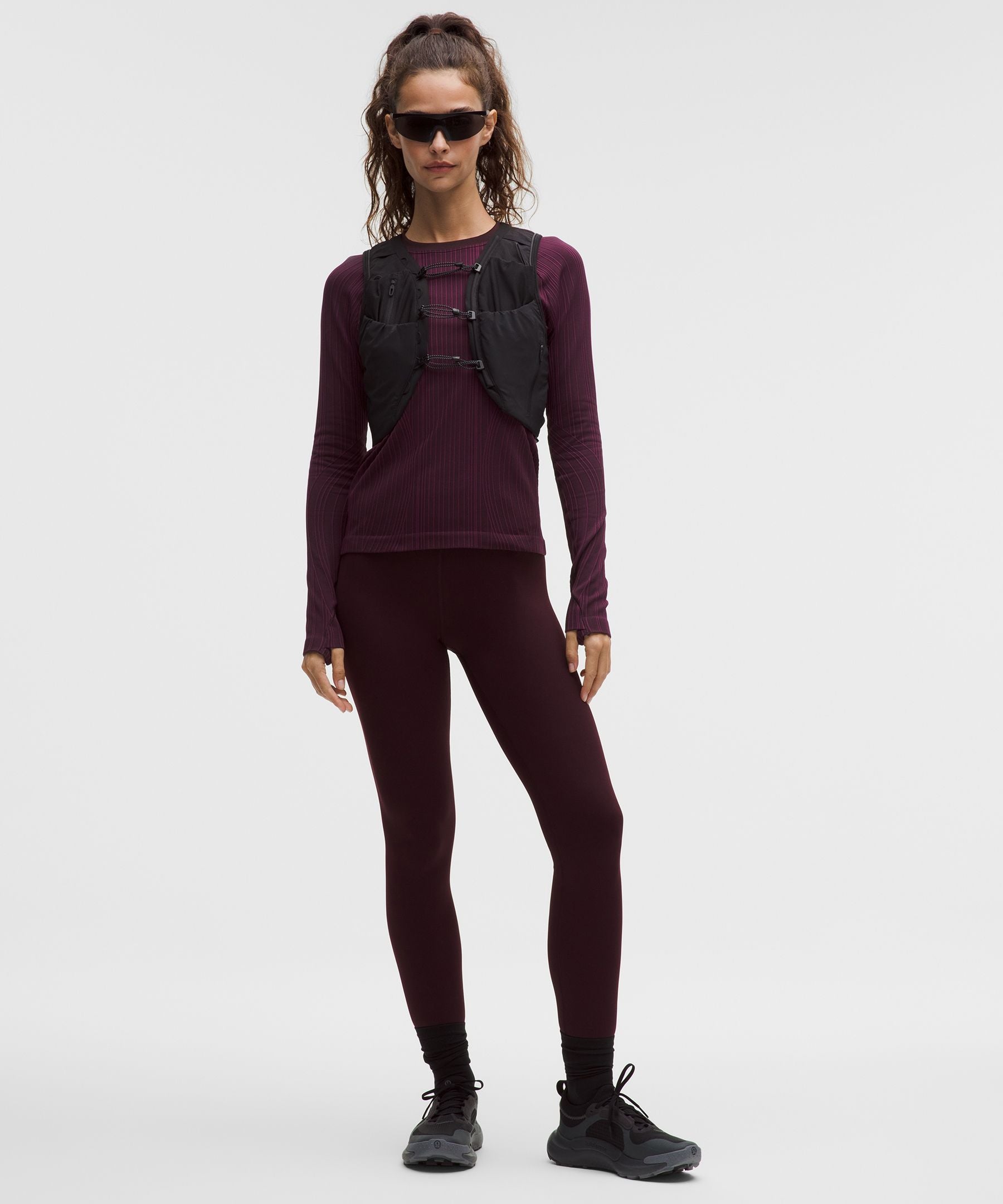 Rest Less Variegated Ribbed Pullover
