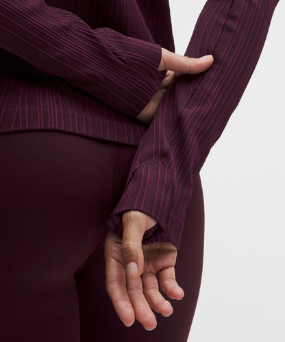 Rest Less Variegated Ribbed Pullover