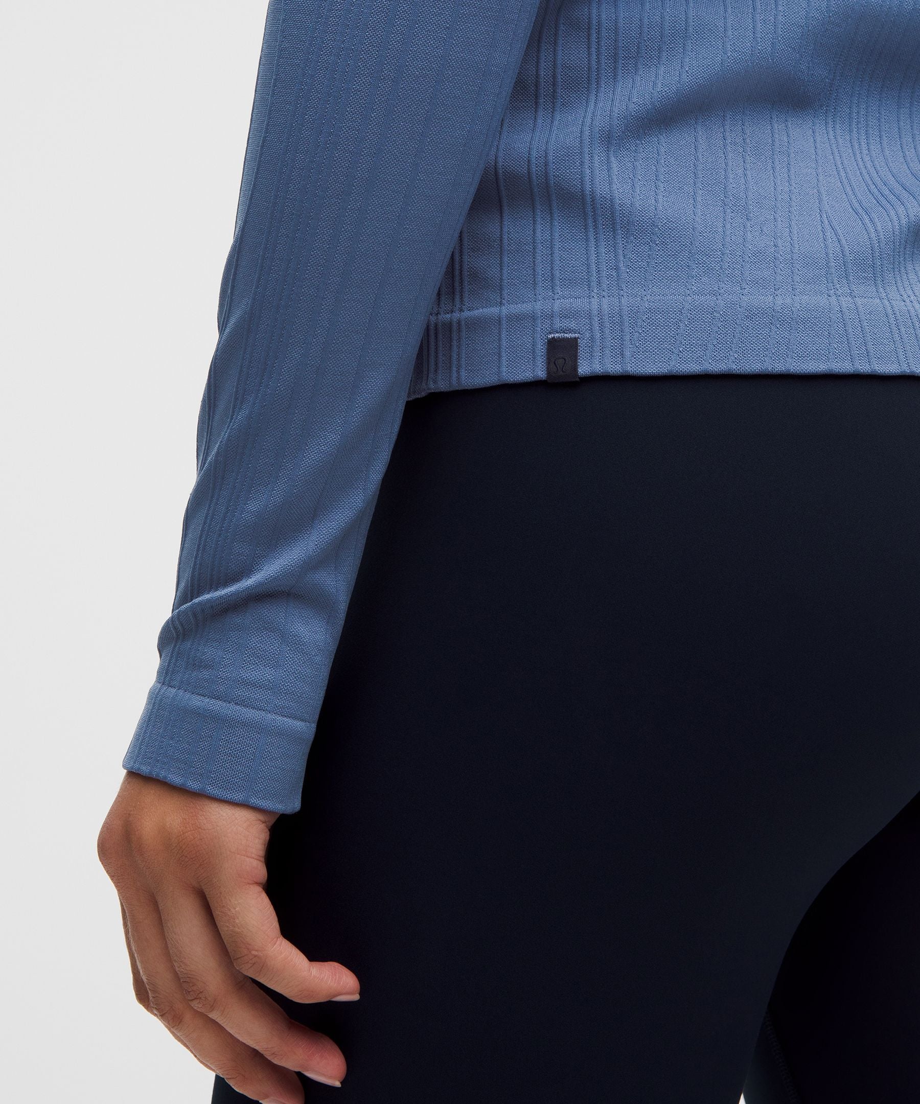 Rest Less Variegated Ribbed Pullover