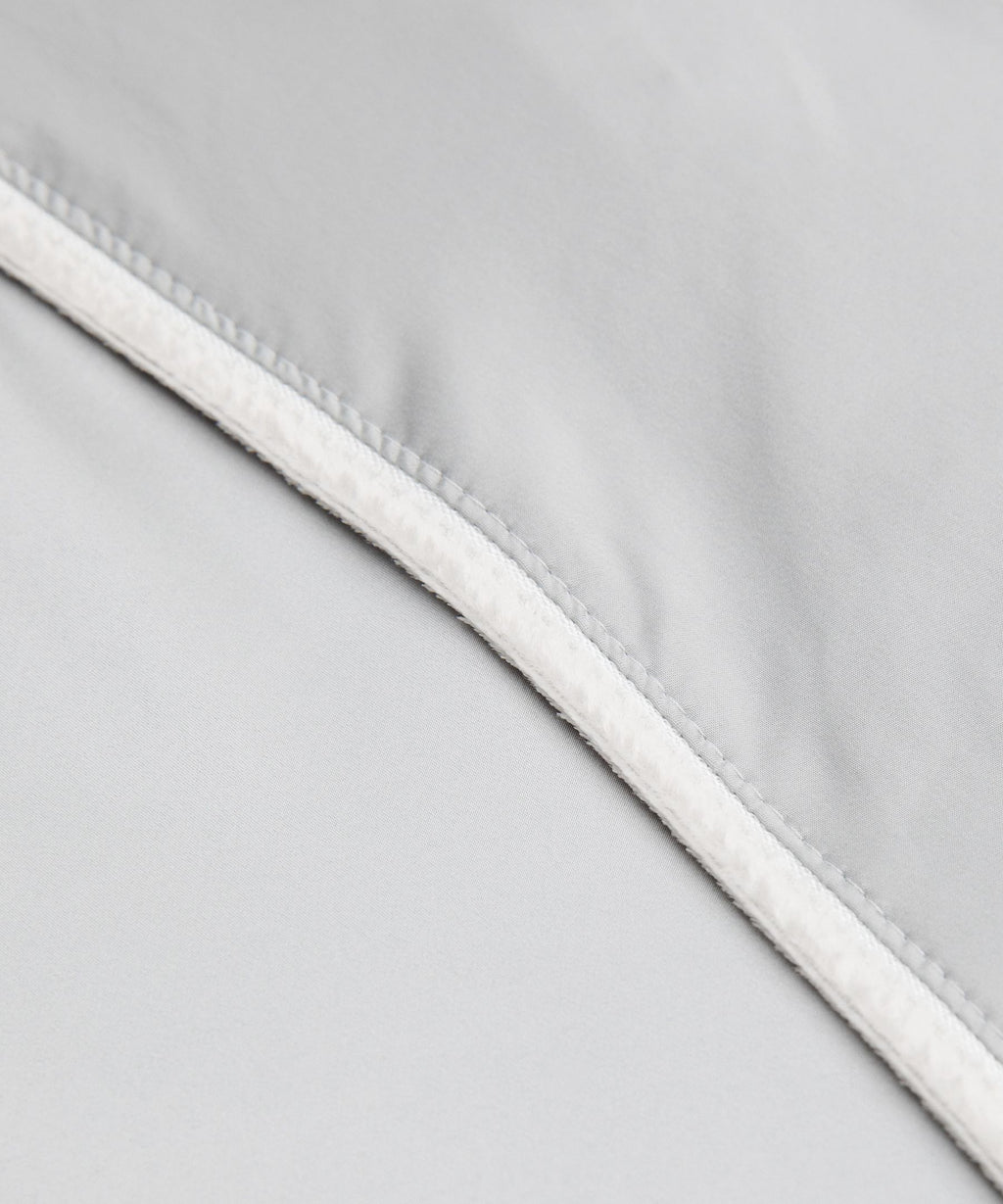 Stretch-Satin Flocked Training Jacket