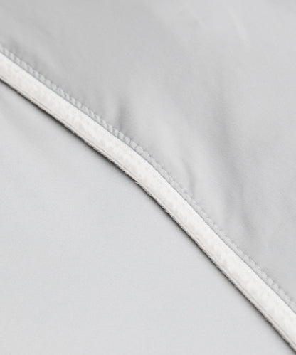 Stretch-Satin Flocked Training Jacket