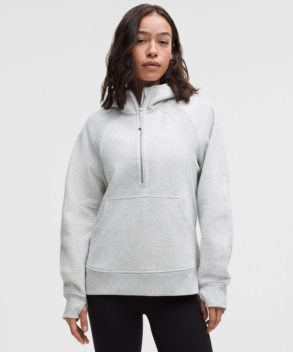 Scuba Oversized Half-Zip Hoodie *Long