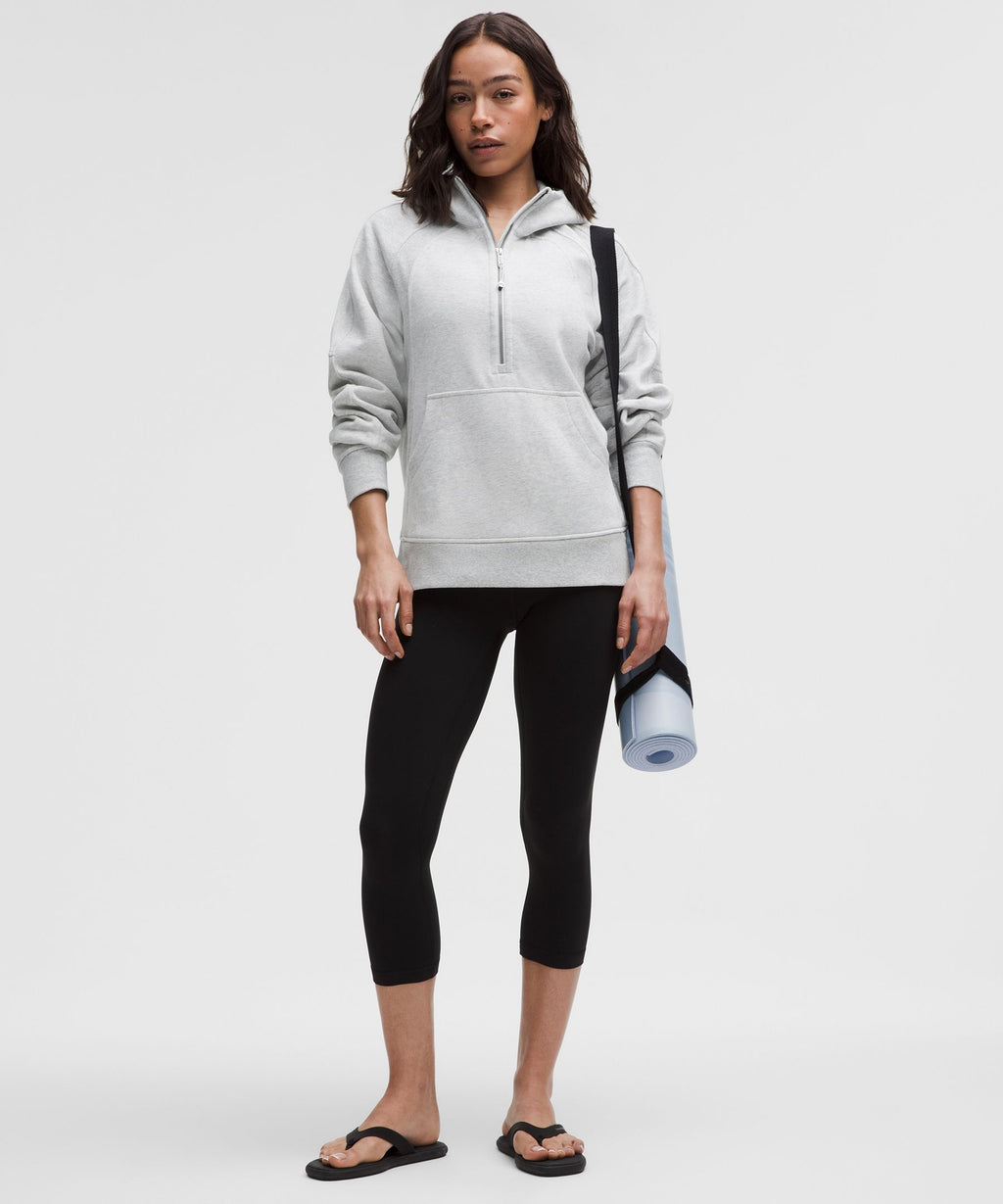 Scuba Oversized Half-Zip Hoodie *Long