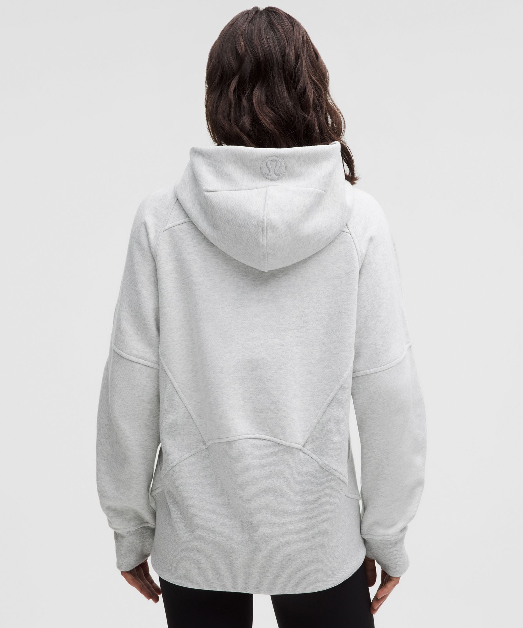 Scuba Oversized Half-Zip Hoodie *Long