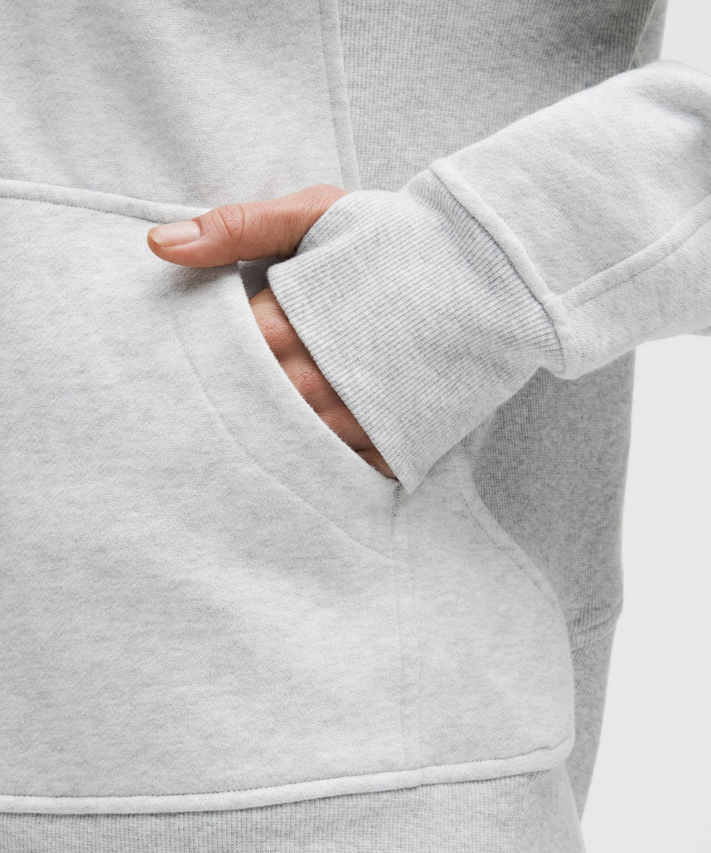 Scuba Oversized Half-Zip Hoodie *Long