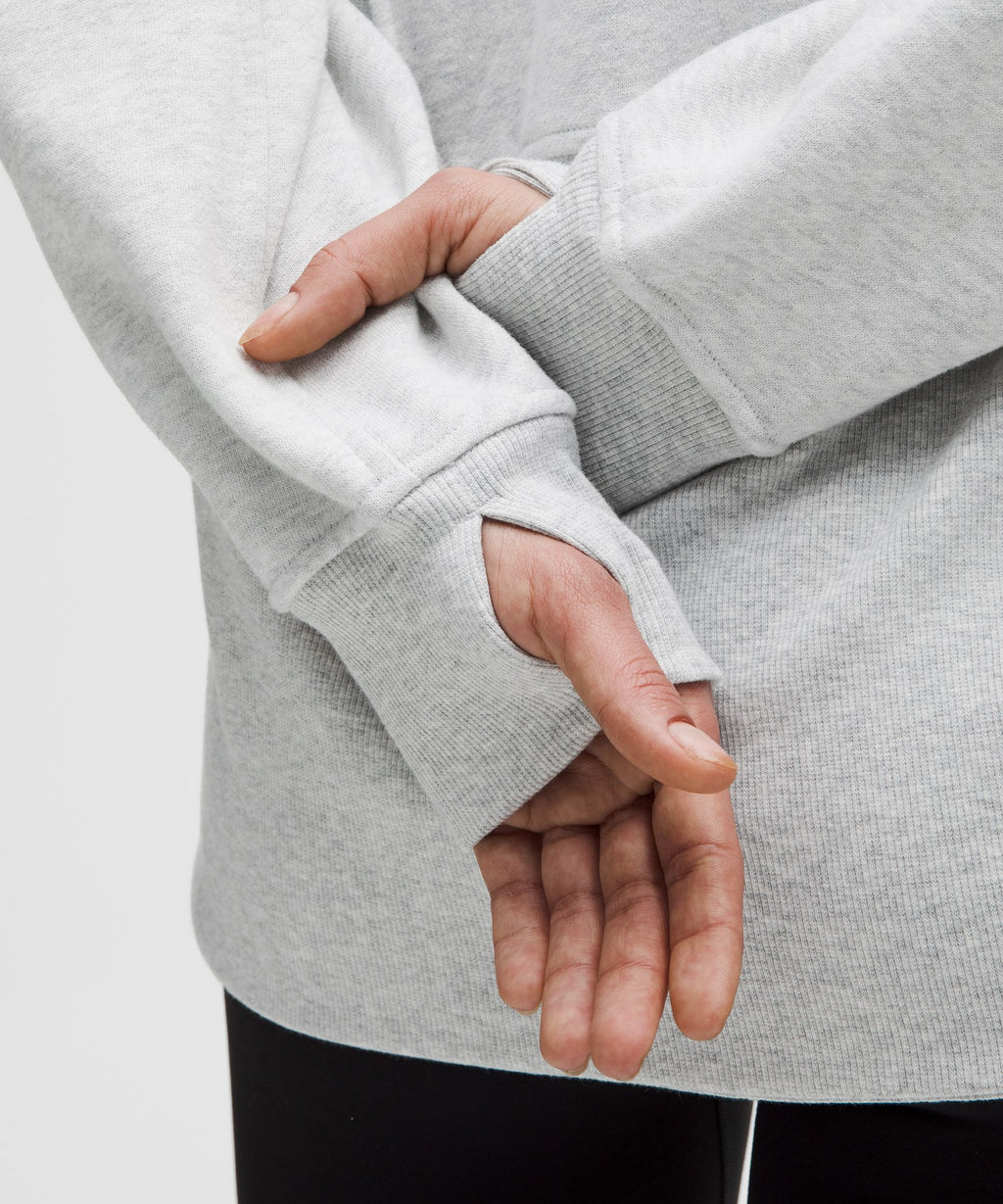 Scuba Oversized Half-Zip Hoodie *Long