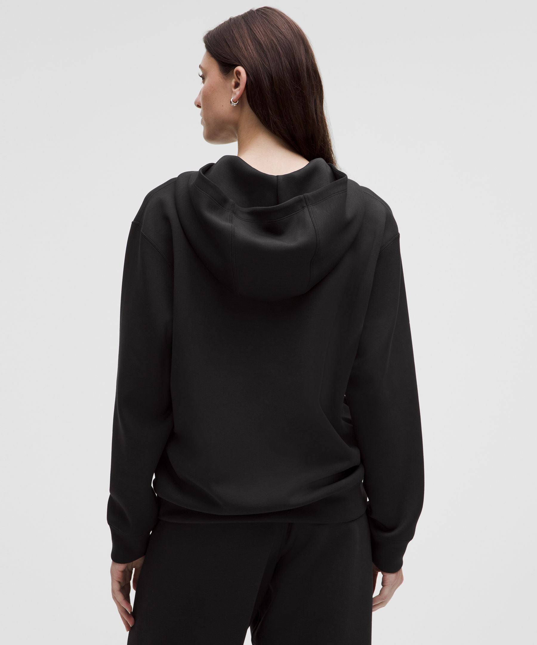 Smooth Spacer Full-Zip Hoodie