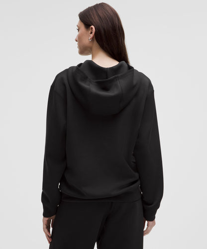 Smooth Spacer Full-Zip Hoodie