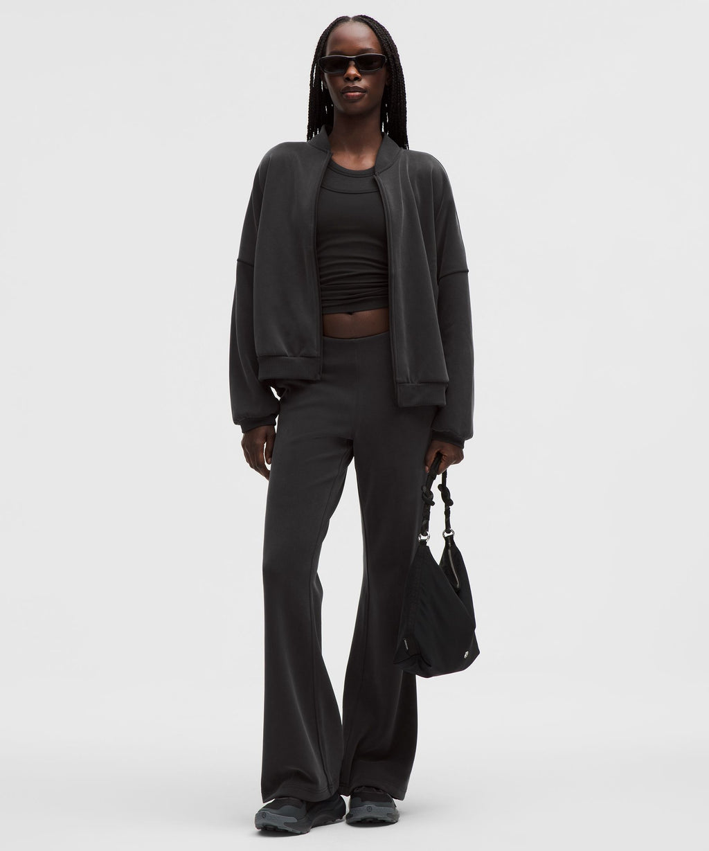 Brushed Softstreme Oversized Bomber Jacket