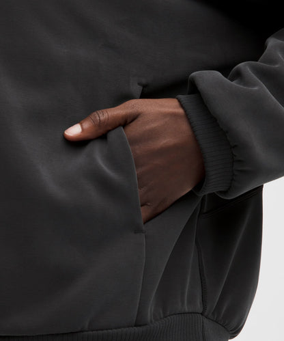 Brushed Softstreme Oversized Bomber Jacket