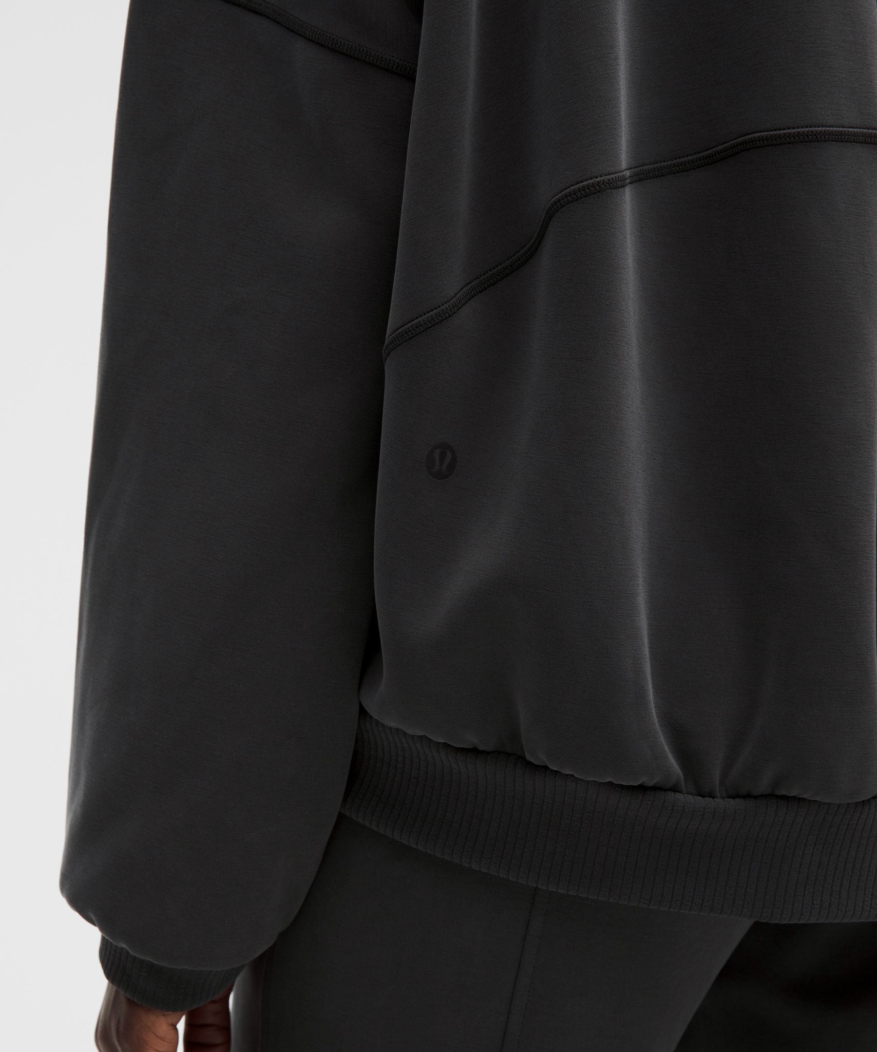 Brushed Softstreme Oversized Bomber Jacket