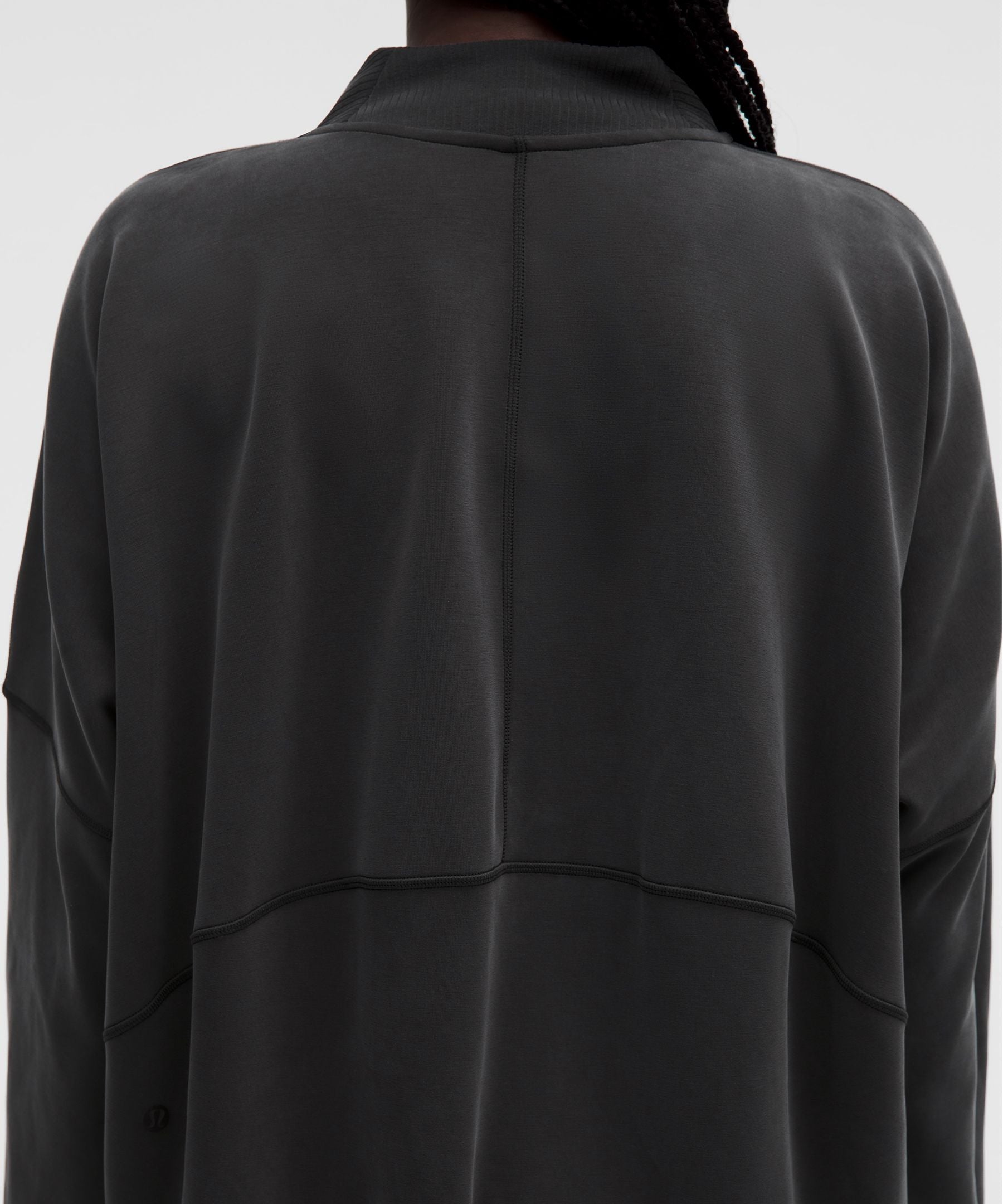 Brushed Softstreme Oversized Bomber Jacket